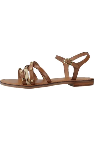 Geox Femme, Chaussures, Brun, Taille: 40 EU Sandales plates pour femmes