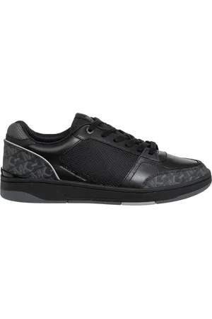 Michael Kors Homme, Chaussures, Noir, Taille: 42 EU Baskets Rebel à motif Logo