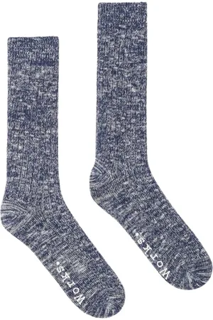 Universal Works Unisex, Sous-vêtements, Bleu, Taille: M Chaussettes de Mariage