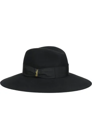 Borsalino Femme, Accessoires, Noir, Taille: L Chapeau Sophie en feutre
