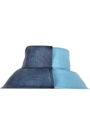 Dior Femme, Pre-owned, Bleu, Taille: ONE Size Pre-owned Raphia chapeaux