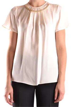 Michael Kors Femme, Blouses et Chemises, Blanc, Taille: 42 FR Blouse féminine