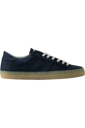 D.A.T.E. Homme, Chaussures, Bleu, Taille: 42 EU Baskets Bleues pour un look élégant
