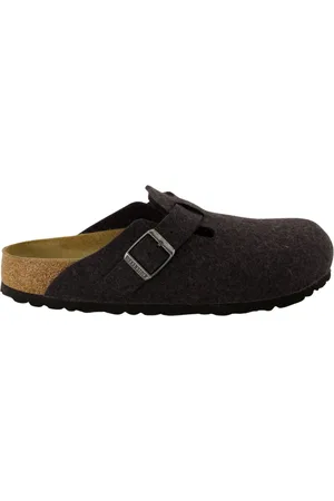 Birkenstock Femme, Chaussures, Gris, Taille: 38 EU Mules Boston Collection Automne-Hiver 2024