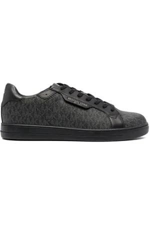 Michael Kors Homme, Chaussures, Noir, Taille: 44 EU Baskets Lacées