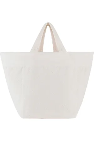 Elisabetta Franchi Femme, Sacs, Blanc, Taille: ONE Size Sac fourre-tout élégant en jacquard