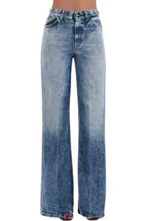 Dondup Femme, Jeans, Bleu, Taille: W29 Jean Large Amber Model
