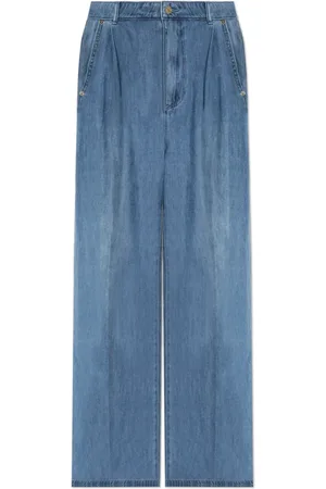 Michael Kors Femme, Jeans, Bleu, Taille: 36 FR Jeans ample avec pinces