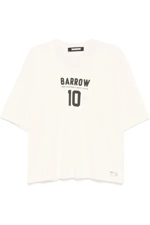 BARROW Homme, Tops, Blanc, Taille: L T-shirt Basique Blanc