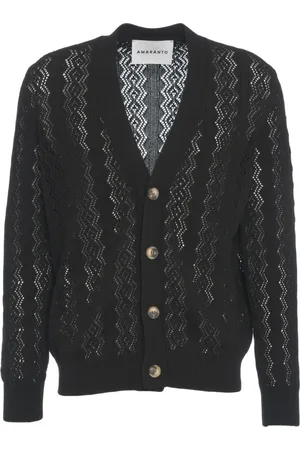 AMARANTO Amaránto, Homme, Pulls, Noir, Taille: XL Gilet Tricot Noir