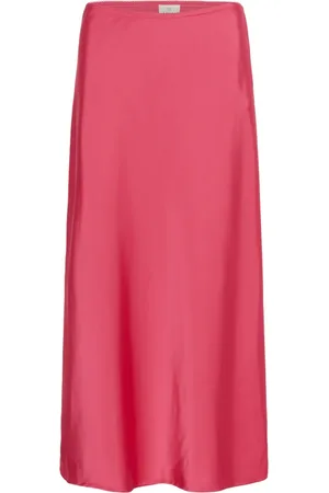 Kaffe Femme, Jupes, Rose, Taille: 38 FR Élégante jupe framboise