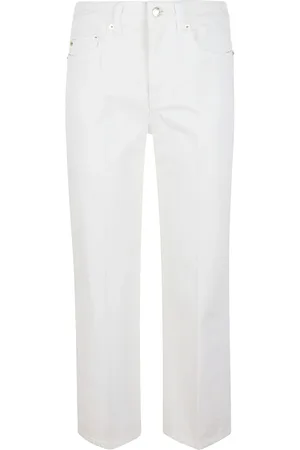 Michael Kors Femme, Jeans, Blanc, Taille: 32 FR Jean 5 poches