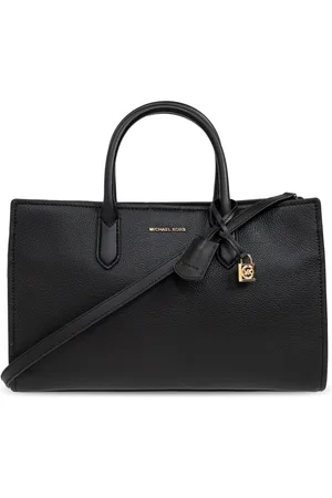 Michael Kors Femme, Sacs, Noir, Taille: ONE Size Sac à main moyen Scarlett en cuir