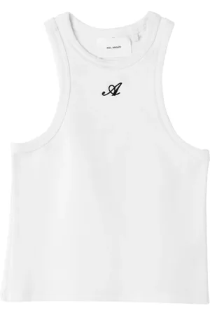 Axel Arigato Femme, Tops, Blanc, Taille: 36 FR Débardeur Signature