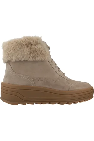Geox Femme, Chaussures, , Taille: 37 EU Bottines Élégantes à Lacets pour Femmes