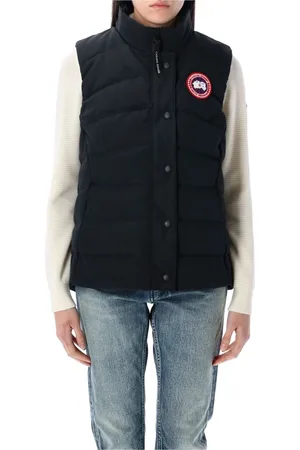 Canada Goose Femme, Vestes, Noir, Taille: 38 FR Gilet noir matelassé vêtements d