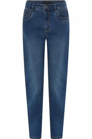 C.ro Femme, Jeans, Bleu, Taille: 46 FR Pantalon Bleu Denim Détail Zip