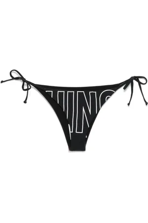 Moschino Femme, Maillots de bain, Noir, Taille: 38 FR Vêtements de mer noirs latéral Fermeture