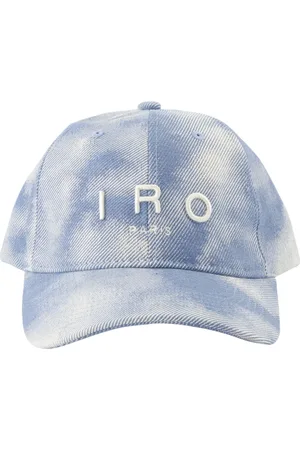 IRO Femme, Accessoires, Bleu, Taille: ONE Size Casquette Bleu Lavé Greb