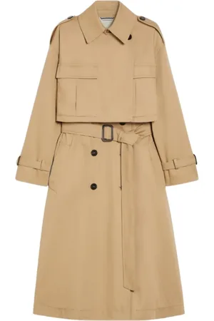 Max Mara Femme, Manteaux, , Taille: 36 FR Trench en Coton Vivetta Veste
