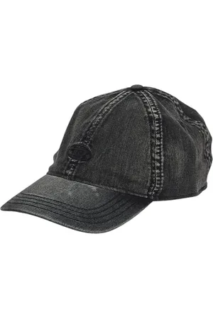 Diesel Homme, Accessoires, Noir, Taille: S Casquette Logo en Coton