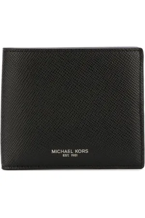 Michael Kors Homme, Accessoires, Noir, Taille: ONE Size Portefeuille Billfold