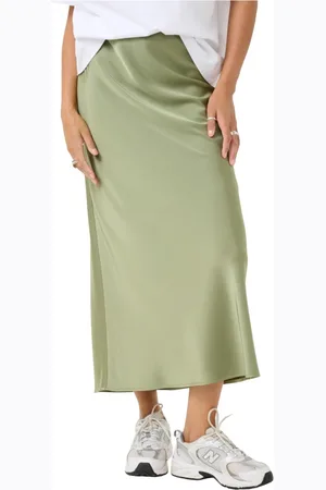 Kaffe Femme, Jupes, Vert, Taille: 40 FR Élégante Jupe Verte