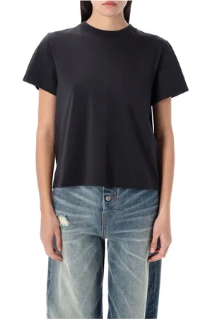 Maison Margiela Femme, Tops, Noir, Taille: 38 FR T-Shirt à Panneaux