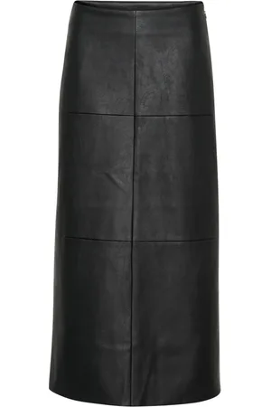 Kaffe Femme, Jupes, Noir, Taille: 44 FR Jupe Noire Profonde Élégante