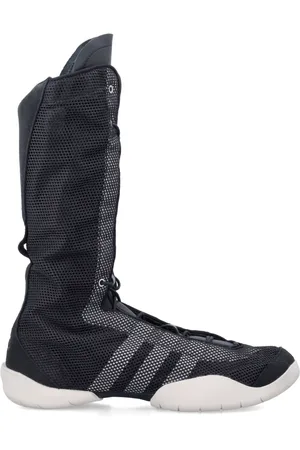 Y-3 Homme, Chaussures, Noir, Taille: 41 EU Baskets Noires avec Maille et Cuir