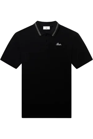 BALR. Homme, Tops, Noir, Taille: L Tape Polo Jet Noir