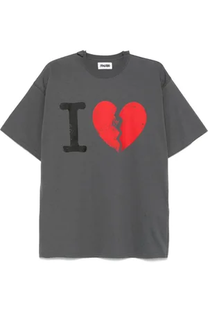 MAGLIANO Homme, Tops, Gris, Taille: XL Slate Grey Crew Neck T-shirt