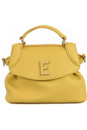 ERMANNO SCERVINO Femme, Sacs, Jaune, Taille: ONE Size Sac Firenze en Similicuir