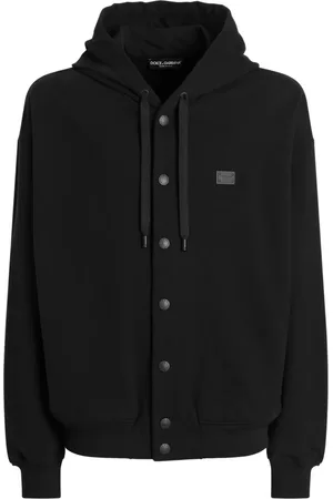Dolce & Gabbana Homme, Vestes, Noir, Taille: M Pulls Noirs pour Hommes