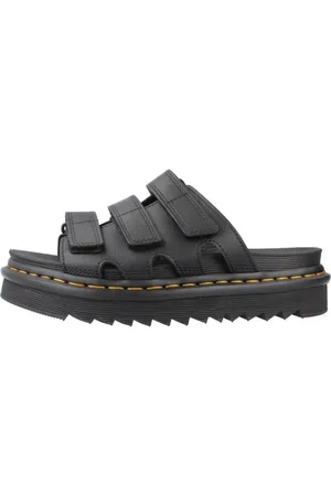 Dr. Martens Femme, Chaussures, Noir, Taille: 40 EU Raine Slide Sandales