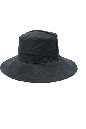 Barbour Femme, Accessoires, Bleu, Taille: S Chapeau Bleu Marine Imperméable Ajustable