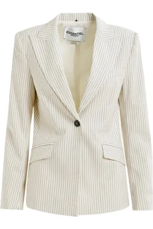 Essentiel Antwerp Femme, Vestes, , Taille: 40 FR Blazer Classique à Boutonnière Simple
