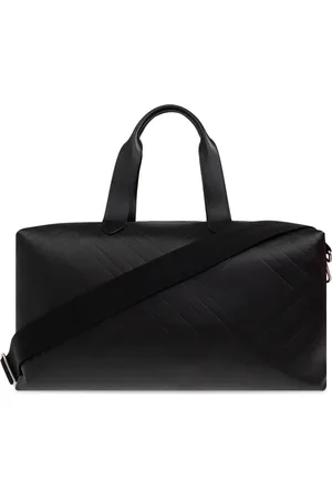 Burberry Homme, Sacs, Noir, Taille: ONE Size Sac de cabine en cuir