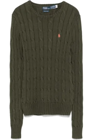 Ralph Lauren Femme, Pulls, Vert, Taille: 44 FR Pulls verts