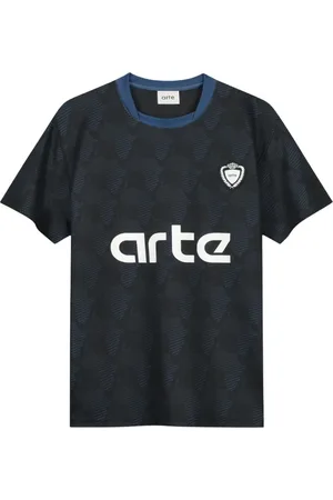 Arte Antwerp Homme, Tops, Bleu, Taille: S Maillot de football avec Continent Africain