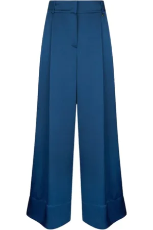 Liu Jo Femme, Pantalons, Bleu, Taille: 40 FR Pantalon Bleu Zaffiro
