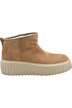 Hogan Femme, Chaussures, Brun, Taille: 37 EU Chaussures Élégantes Lacées Couleur Kenya