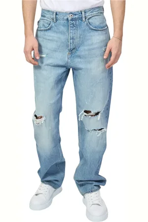 HUGO BOSS Homme, Jeans, Bleu, Taille: W33 Jean Denim Baggy Nate Bleu