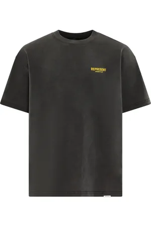 Represent Homme, Tops, Gris, Taille: M T-shirt Club des Propriétaires