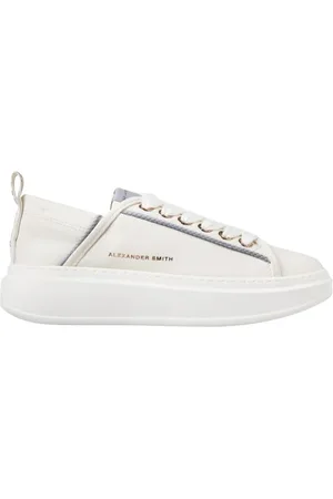 Alexander Smith Femme, Chaussures, Blanc, Taille: 40 EU Wembley Woman Light Avio
