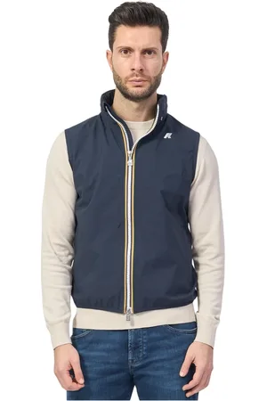 K-Way Homme, Vestes, Bleu, Taille: XL Gilet Bleu Veste Valen