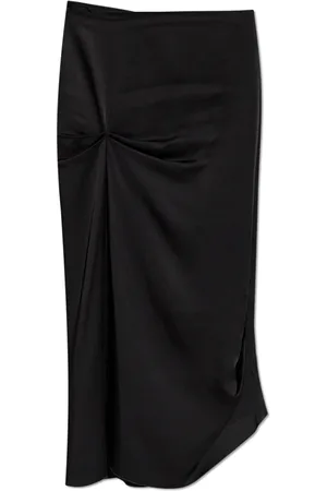 Victoria Beckham Femme, Jupes, Noir, Taille: 40 FR Jupe drapée