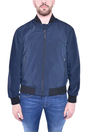 Woolrich Homme, Vestes, Bleu, Taille: M Bomber City