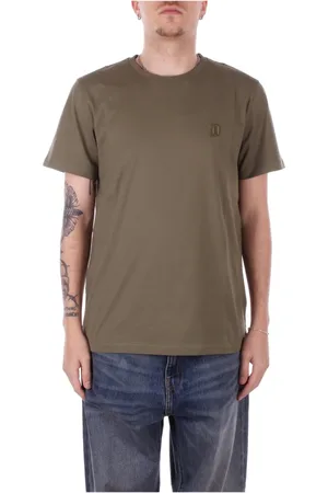 Dondup Homme, Tops, Vert, Taille: L T-shirts et Polos Style Militaire