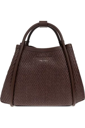 Max Mara Femme, Sacs, Brun, Taille: ONE Size Sac à main XS été marin